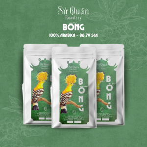 BỖNG - 100% FINE ARABICA (86.79 SCA) - BEANS - 250g